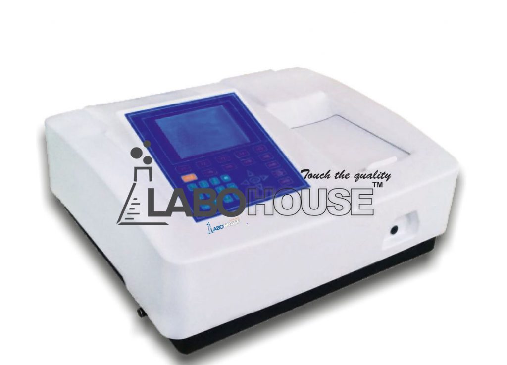 Double Beam Microprocessor Uv Vis Spectrophotometer With Software Lh